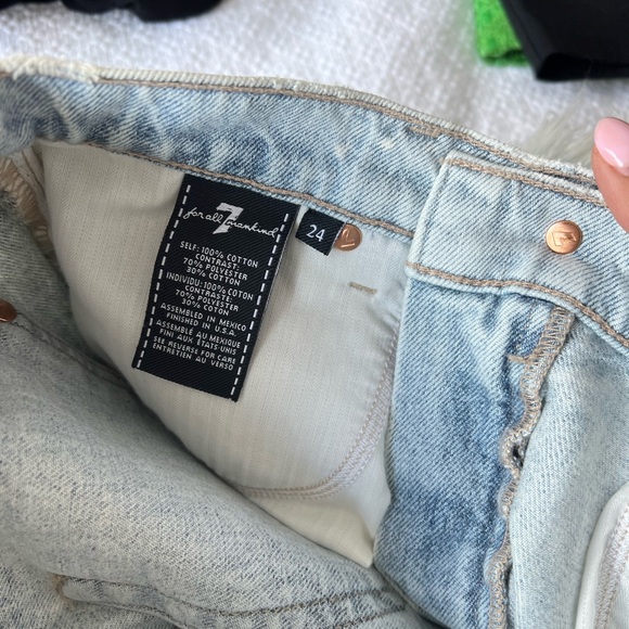 7 for all mankind denim skirt - Picture 3 of 3